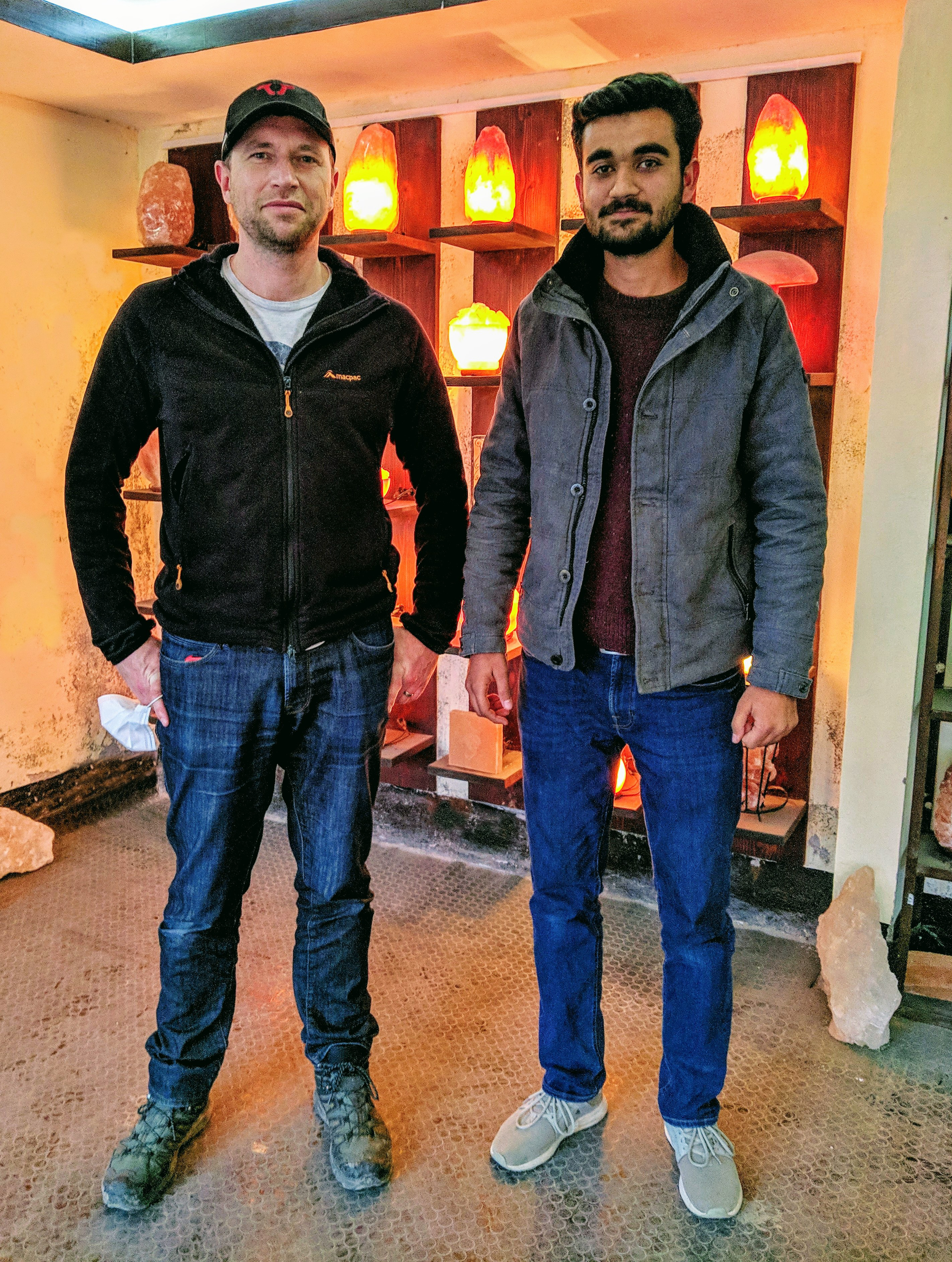International guest visit at Saltrado, Khewra