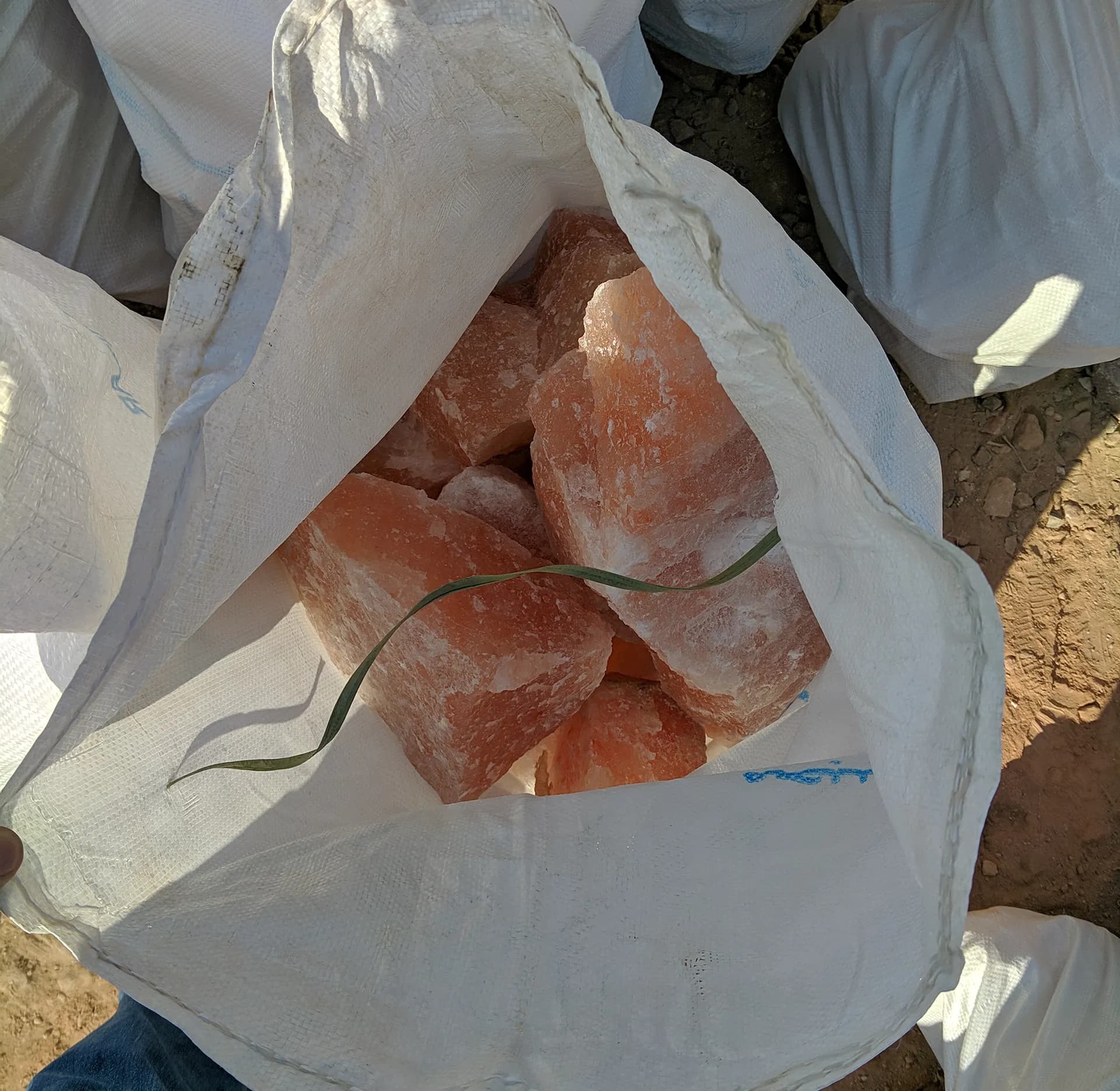 Himalayan pink salt container for Bangladesh