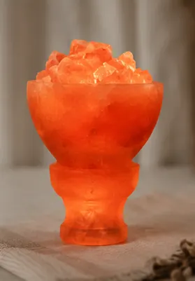 Double bowl salt lamp wholesale